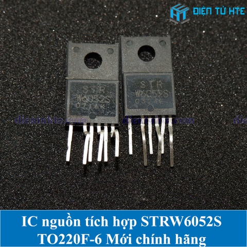 IC nguồn xung tích hợp STR-W6052S STRW6052S W6052S W6052 TO220-6 Mới Chính Hãng