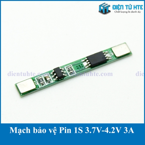 Mạch bảo vệ Pin 1S 3.7V 4.2V 3A