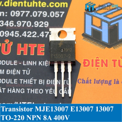 Transistor công suất  JE13007 E13007 13007 400V 8A TO-220