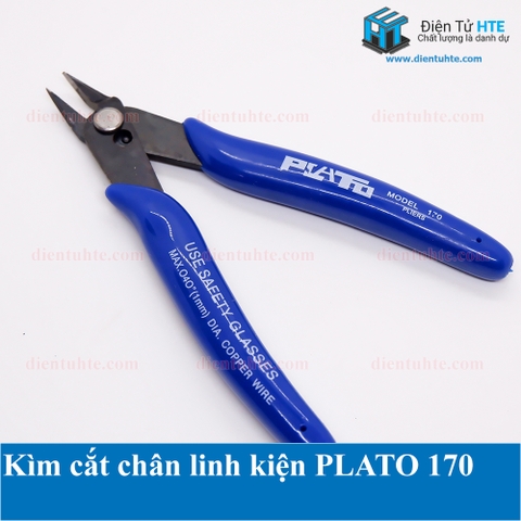 Kìm cắt linh kiện - dây điện Plato 170