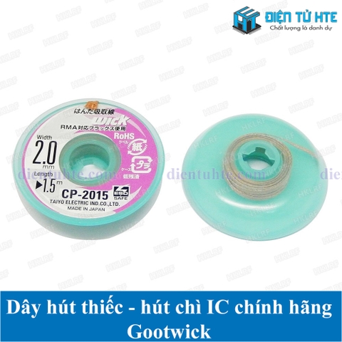 Dây hút thiếc, dây hút chì gootwick chính hãng Goot