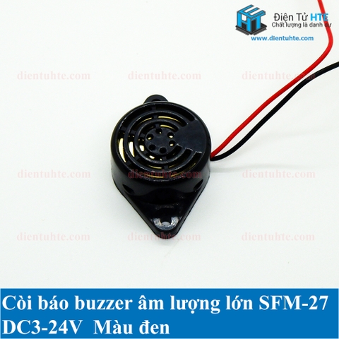 Còi Buzzer âm lượng to SFM-27 3-24V