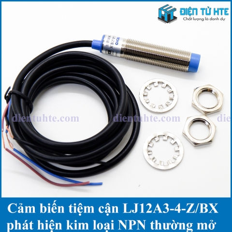 Cảm biến tiệm cận LJ12A3-4-Z/BX  phát hiện kim loại ngõ ra NPN thường mở