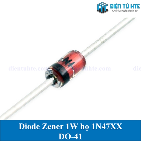 Diode zener 1W 1N47xx 1N4739A-1N4750A 9.1V-27V DO-41