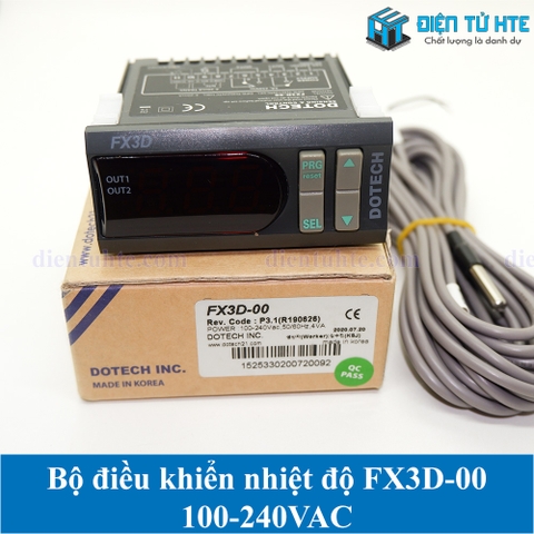 Bộ điều khiển nhiệt độ DOTECH FX3D FX3D-00 - Cảm biến 5 mét