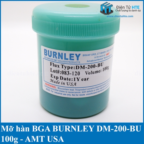 Mỡ hàn BGA BURNLEY DM-200-BU 100g