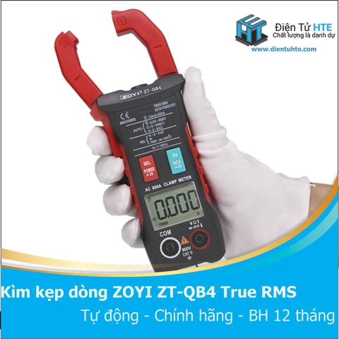 Kìm kẹp dòng tự động ZOYI ZT-QB4 TrueRMS 4000 Counts