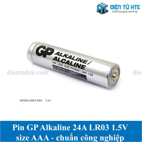 Pin AAA 1.5V Alkaline GP Bạc 24A loại Công nghiệp