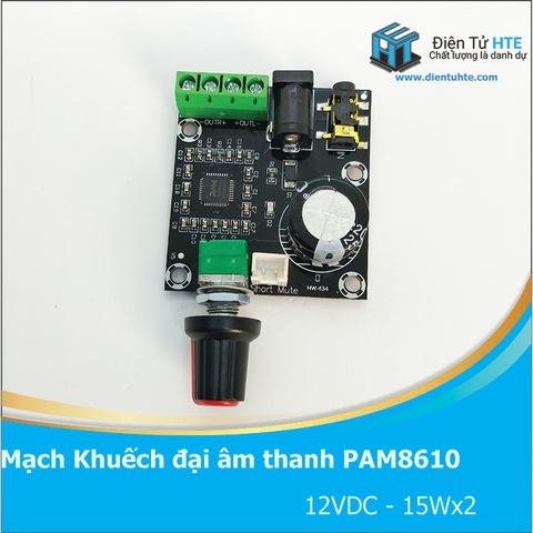 Mạch khuếch đại âm thanh PAM8610 15Wx2