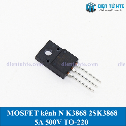 MOSFET N K3868 2SK3868 5A 500V