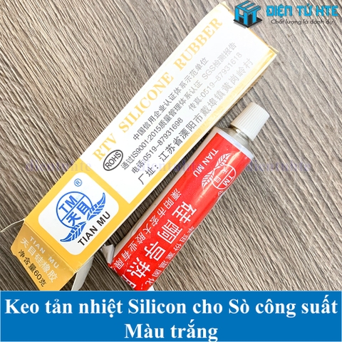 Keo Silicon tản nhiệt chuyên dùng Tianmu màu trắng