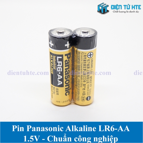 Pin AA LR6 1.5V Alkaline Panasonic vàng - Loại Công nghiệp