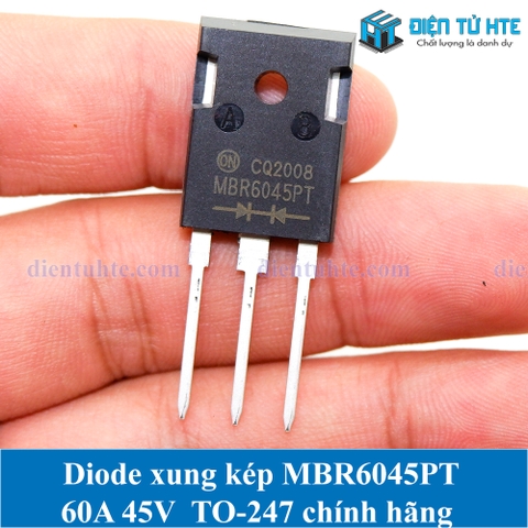 Diode xung kép MBR6045PT 60A 45V TO-247 chính hãng