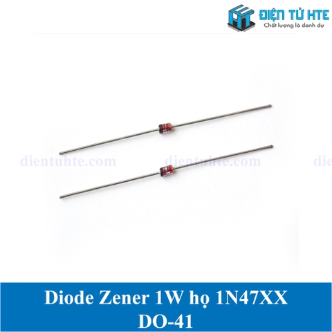 Diode zenner 1W 1N47xx 1N4751A-1N4756A 30V-47V DO-41