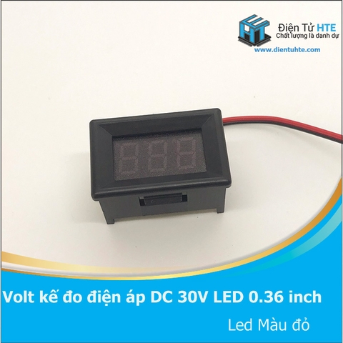 Volt kế đo điện áp DC 30V LED 0.36 inch