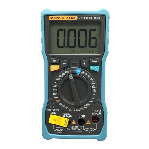 Đồng hồ vạn năng số ZOYI ZT-M0 - Hỗ trợ Auto/Manual