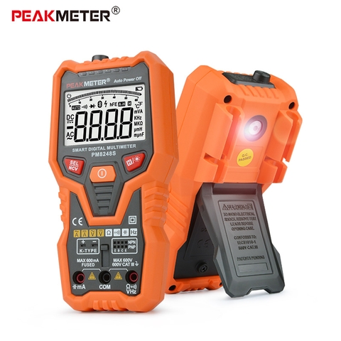 Đồng hồ vạn năng tự động thông minh PEAKMETER PM8248S