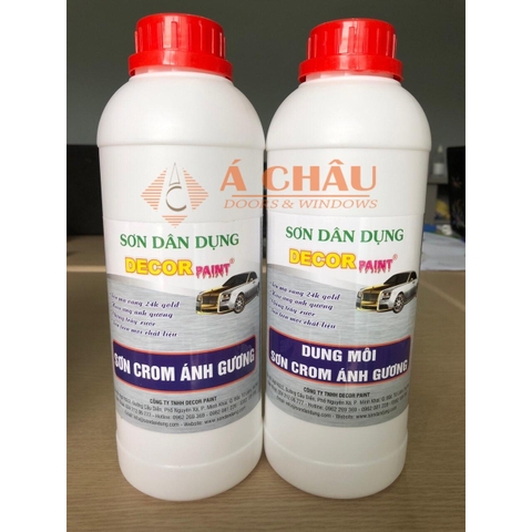 Sơn Mạ Crom Cao Cấp Ánh Gương Đẹp Sang Trọng