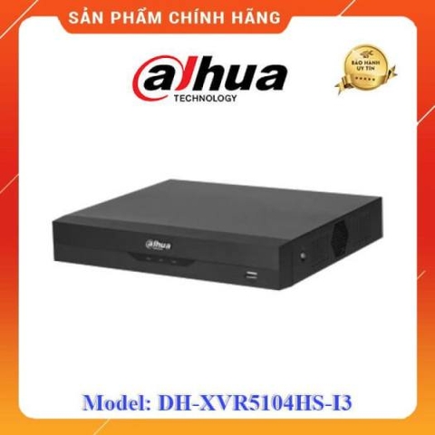 Đầu ghi hình HDCVI AI 4 kênh DAHUA DH-XVR5104HS-I3