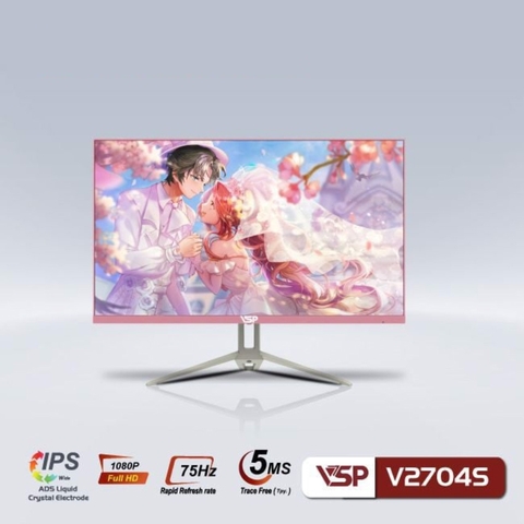 MÀN HÌNH VSP V2704S (27 INCH/FHD/IPS/75HZ/5MS/PINK)