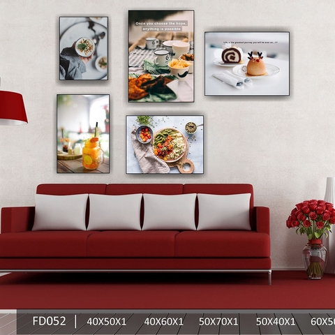 030CH Tranh Canvas Cửa Hàng Cà Phê