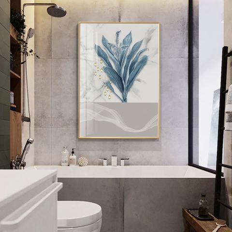 6PT Tranh Tráng Gương Treo Tường Phòng Tắm