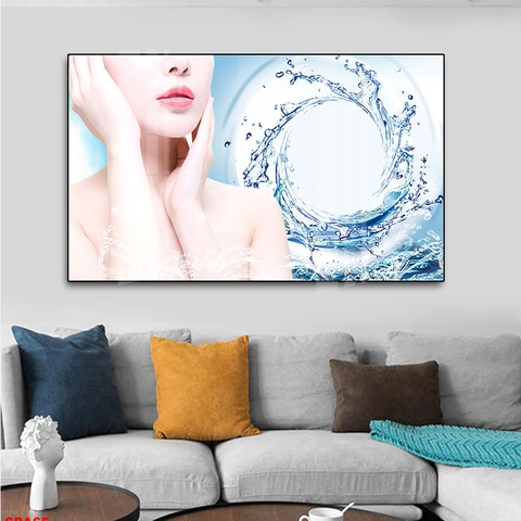 11SPA Tranh Tráng Gương Treo Tường Spa