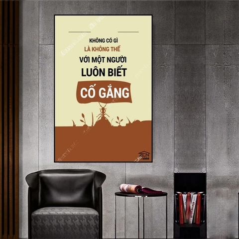 ĐL11 Tranh Động Lực Canvas