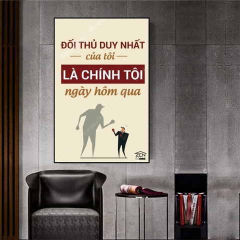 ĐL15 Tranh Động Lực Canvas
