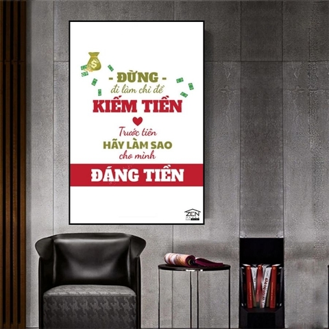 ĐL18 Tranh Động Lực Canvas