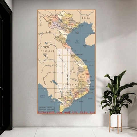 BD08 Bản Đồ Việt Nam