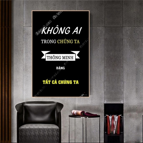 ĐL21 Tranh Động Lực Canvas