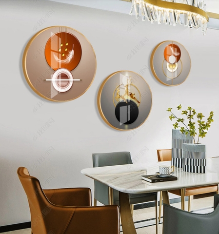 024ZT Tranh Tráng Gương Trừu Tượng