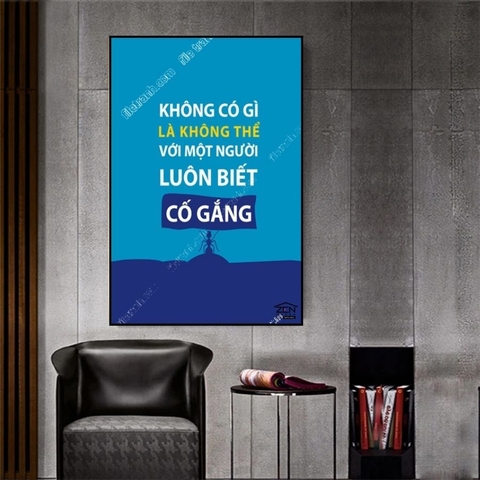 ĐL23 Tranh Động Lực Canvas