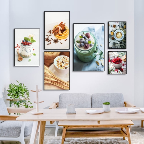 0003PA Tranh Canvas Phòng Ăn Trái Cây