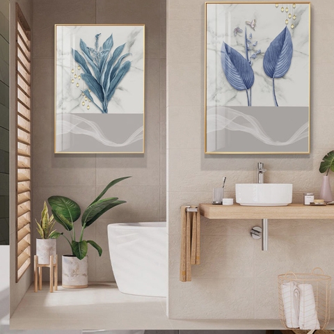 3PT Tranh Tráng Gương Treo Tường Phòng Tắm