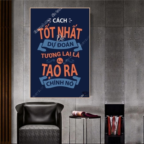 ĐL08 Tranh Động Lực Canvas
