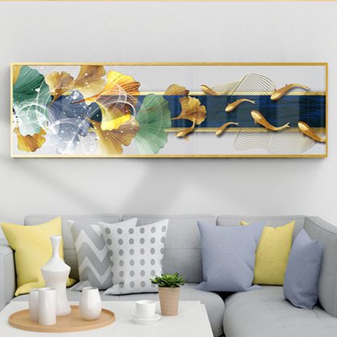 51CC Tranh Canvas Đàn Cá