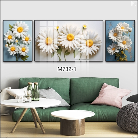 DM02 Hoa Thiết Kế 3 Chiều Tráng Gương