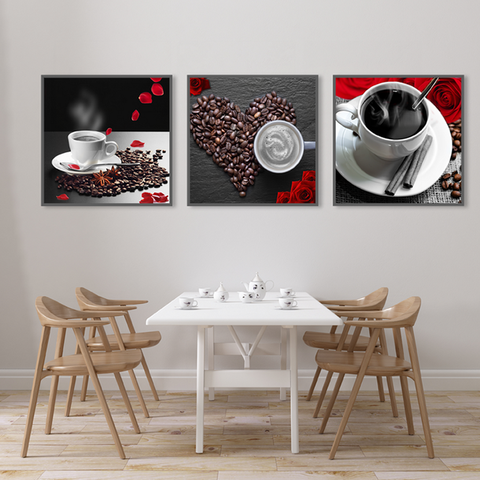 0009CH Tranh Canvas Cửa Hàng Cà Phê