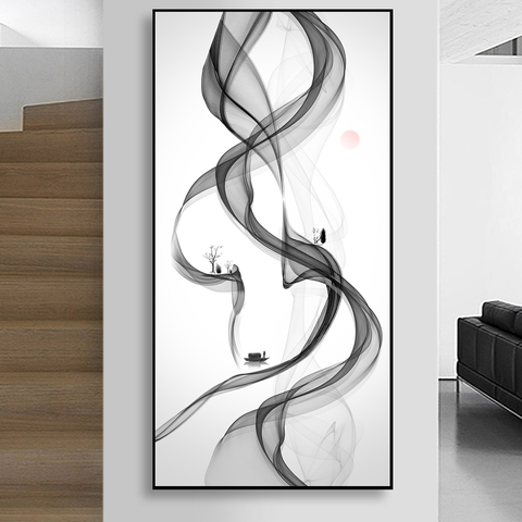 59TT Tranh Canvas Trừu Tượng