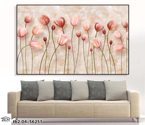350PK Tranh Hoa Tulip