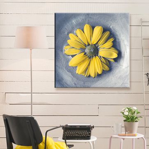 22PK Tranh Canvas Thiết Kế Hoa 3 Chiều