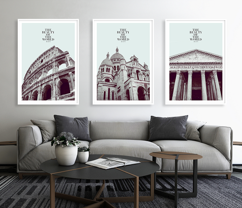 Tranh Thành Cổ Roma Nghệ Thuật
