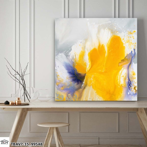 43PA Tranh Canvas Hoa Thiết Kế 3 Chiều