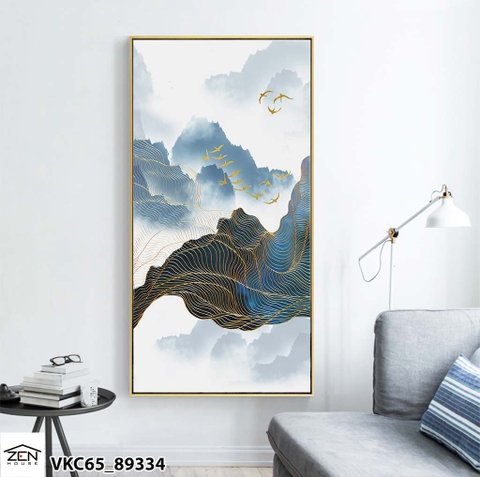 60TT Tranh Canvas Trừu Tượng