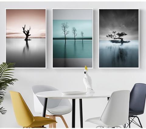 291PN Tranh Canvas Treo Tường Phong Cảnh