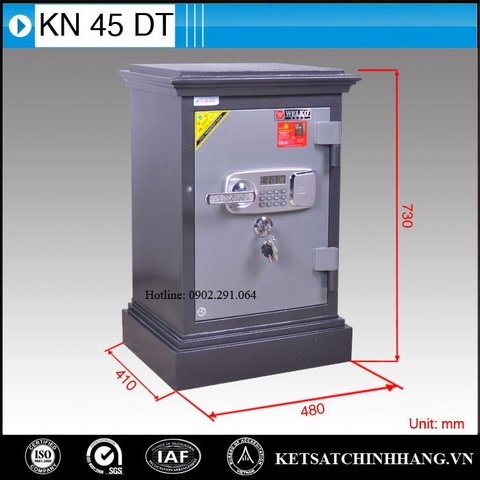 Thanh lý 100 Két sắt welko KN45 khoá điện tử