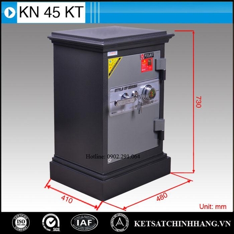 thanh lý 30 Két sắt Welko KN45 Khóa cơ