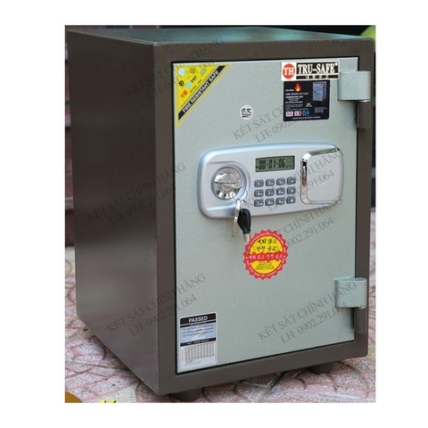 Két Sắt trusafe KTS80Đ điện tử màu gold chống cháy